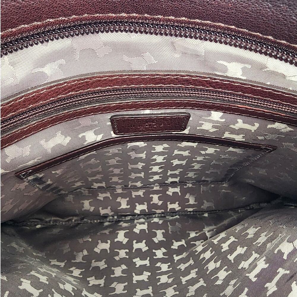 Radley London Dark Brown Pebbled Leather Crossbody Bag - Picture 8 of 13